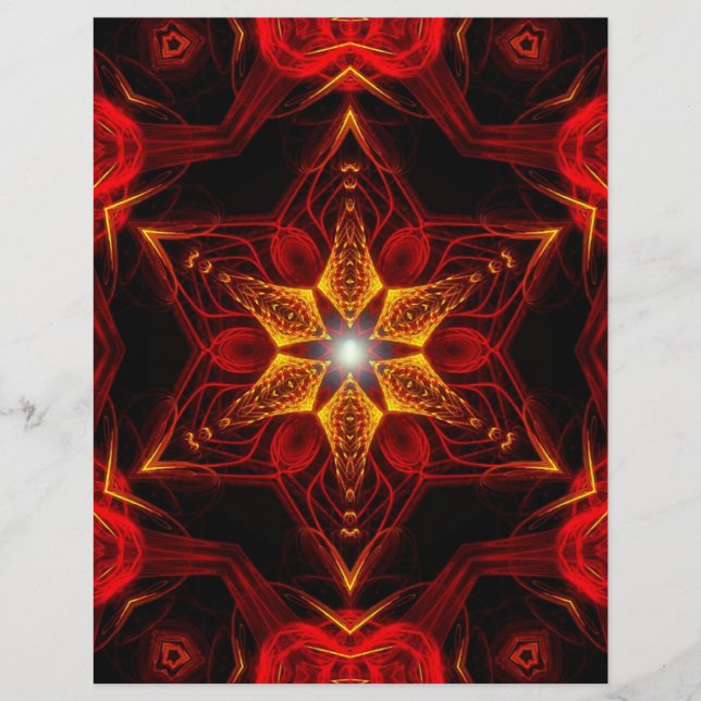Flyer Fractal Staritual (Frente)
