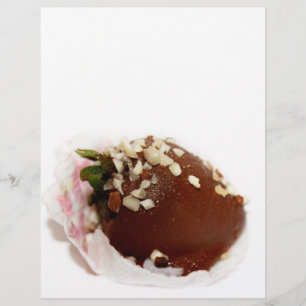 Flyer Fresas cubiertas de chocolate