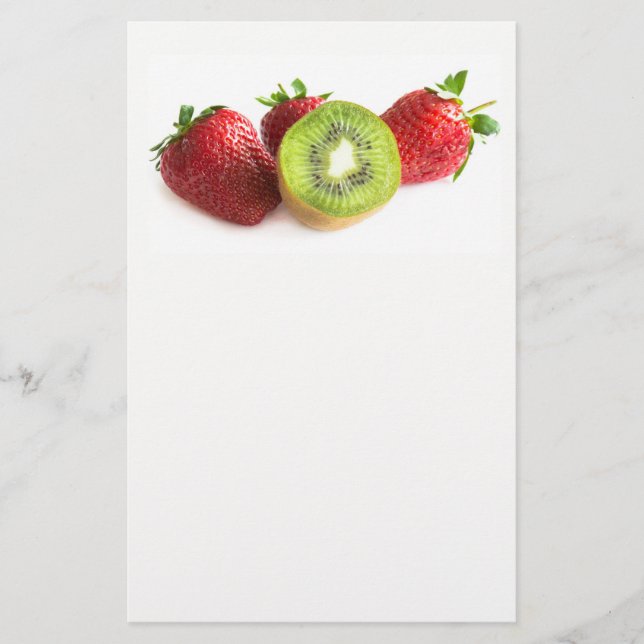 Flyer Fresas y kiwi (Frente)