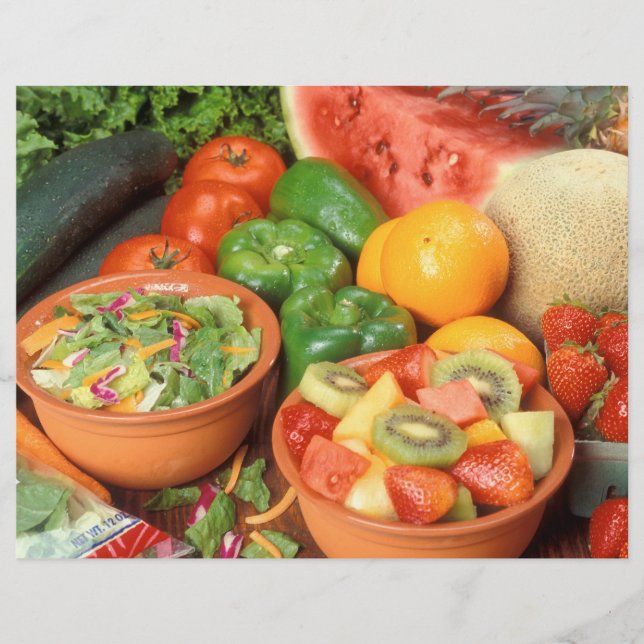 Flyer Frutas y hortalizas frescas (Frente)