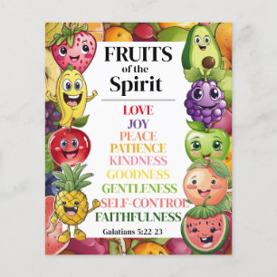 Flyer Frutos del espíritu
