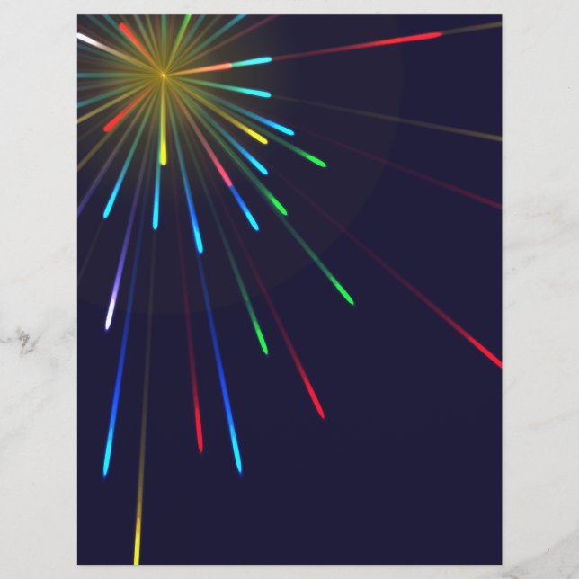 Flyer Fuego artificial (Frente)