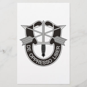 Flyer Fuerzas Especiales SF De Oppresso Liber