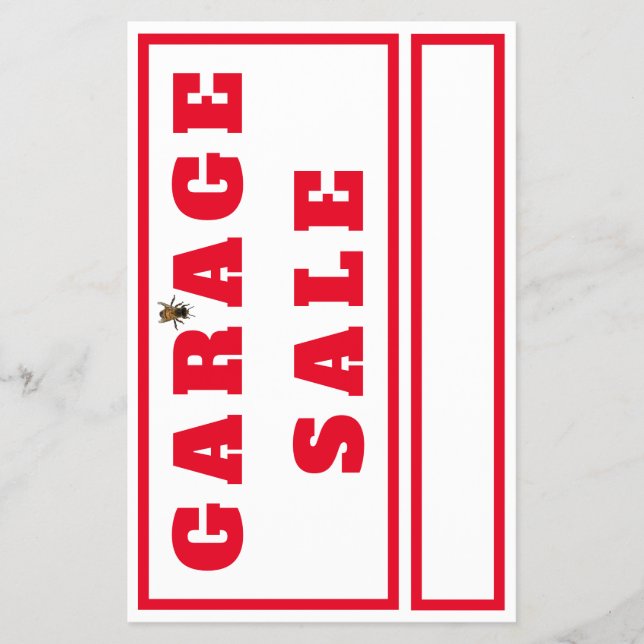 Flyer Fun Garage Sale (Frente)