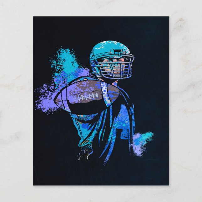 Flyer Fútbol americano (Frente)