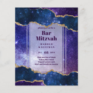 Flyer GALAXY Boys BAR MITVAH AGATE BAJO PRESUPUESTO