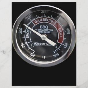 Flyer Gálibo de temperatura de 225 grados para fumadores