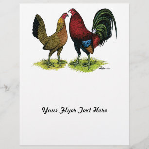 Flyer Gamefowl Pair