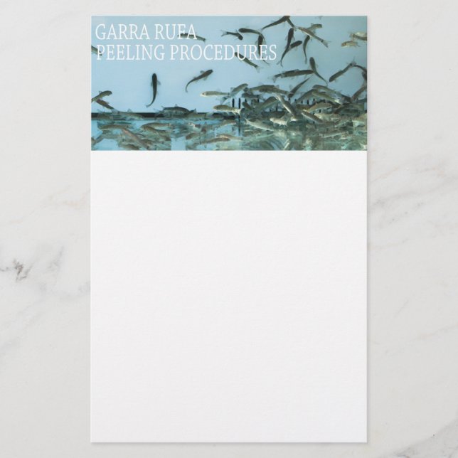 Flyer Garra rufa peeling (Frente)