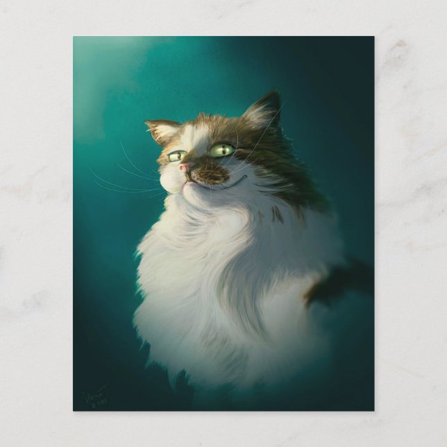 Flyer Gato Astuto | El Regalo Perfecto para el Día de Sa (Atrás)