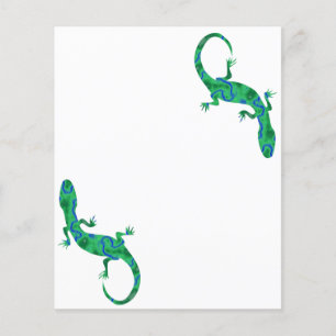 Flyer Gecko verde