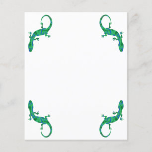 Flyer Gecko verde
