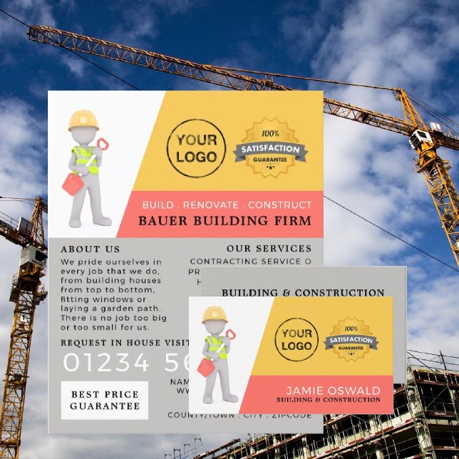Flyer Generador maestro, empresa de construcción, anunci (Subido por el creador)