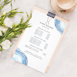 Flyer Geode de onda azul | Precios y servicios