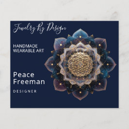 Flyer Geometría de Starseed | Diseño de Mandala