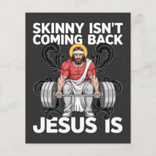 Flyer Gimnasio de Entrenamiento de Jesús Flaco No Vuelve