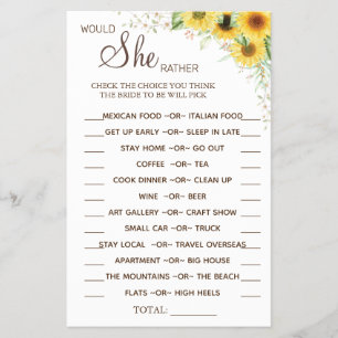 Flyer Giro giratorio preferiría ducha tarjeta de juegos