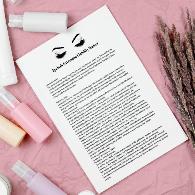 Flyer Glamorosa FORMA DE CONSENTIMIENTO DE EXTENSIÓN DE  (Subido por el creador)