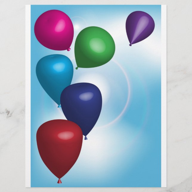 Flyer Globos fiestas (Frente)