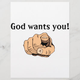 Flyer Godwantsyou