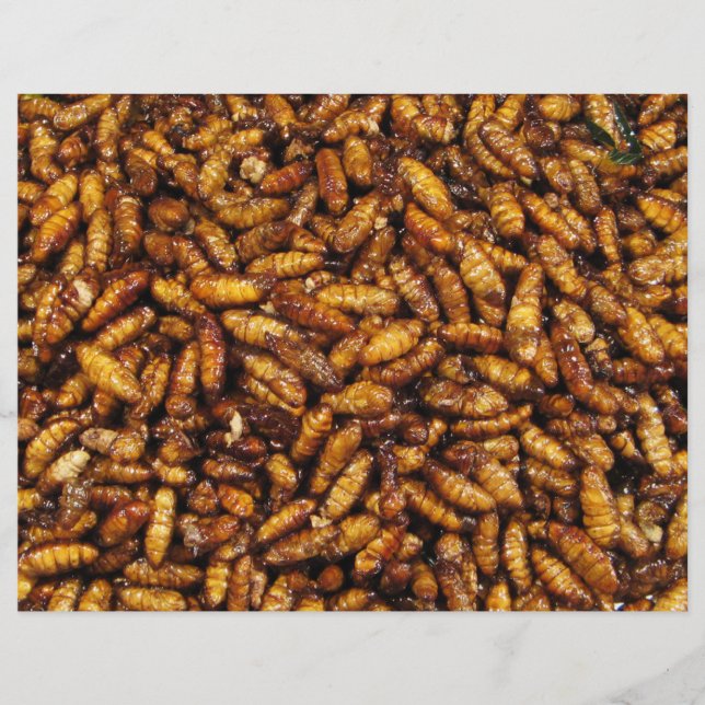 Flyer Gomas de seda fritas... Comida callejera tailandes (Frente)