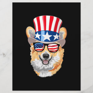 Flyer Gorra de bandera de EE. UU. para Corgi galés 4 de 
