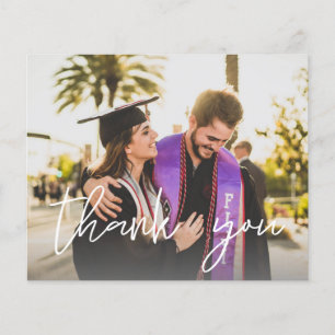 Flyer Gorra de Graduación de Foto Presupuestaria Chalkbo