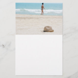 Flyer Gorra en la playa