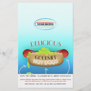 FLYER GOURMET HOT DOG