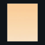 Flyer Gradiente amarillo claro y Naranja<br><div class="desc">Colores oscuros amarillo claro y naranja.</div>