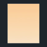 Flyer Gradiente amarillo claro y Naranja<br><div class="desc">Colores oscuros amarillo claro y naranja.</div>