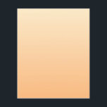 Flyer Gradiente de color amarillo claro y Naranja<br><div class="desc">Colores oscuros amarillo claro y naranja.</div>