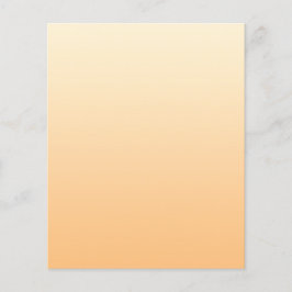 Flyer Gradiente de color amarillo y rosa