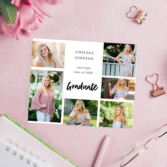 Flyer Grado de presupuesto U Multi 6 Graduado de fotos (Subido por el creador)