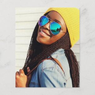 Flyer Graduación de coco tropical presupuestado con Foto