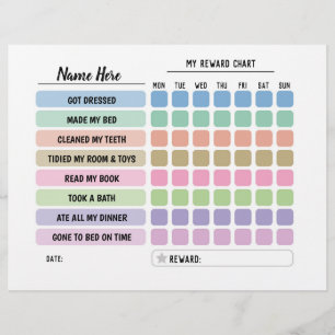 Flyer Gráficos de recompensas Programación Personalizada