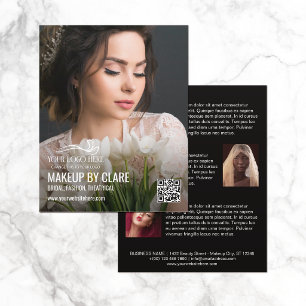 Flyer Gran artista de maquillaje con tu logo
