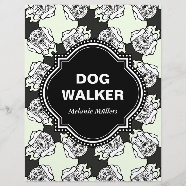 Flyer Gran Danés Volador (Atrás)