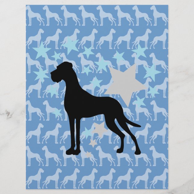 Flyer Gran Danés y un Corazón de Estrella (Frente)