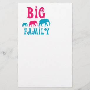 Flyer Gran familia de elefantes