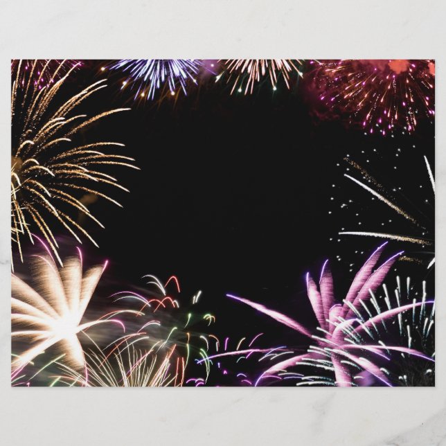 Flyer Gran final de fuegos artificiales (Frente)