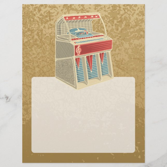 Flyer Grunge Jukebox (Atrás)