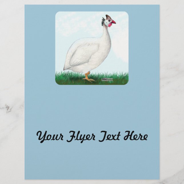 Flyer Guinea Blanca (Frente)