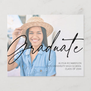 Flyer Guión de Moda de presupuesto H Partido de Graduaci