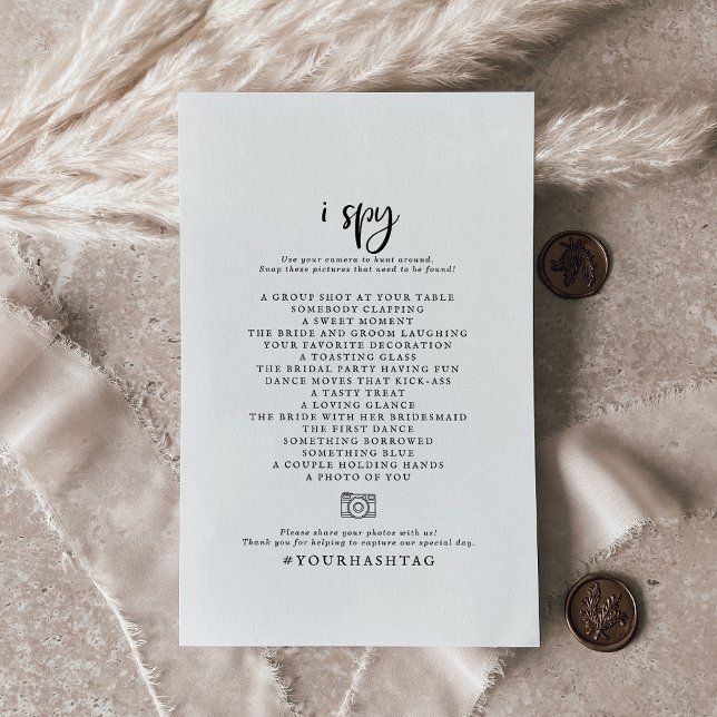 Flyer Guión ruso espía espiar Boda de foto scavenger (Subido por el creador)