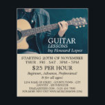 Flyer Guitarra Acústica, Guitarra Lecciones Publicitaria<br><div class="desc">Guitarra Acústica,  Clases De Guitarra Publicitaria Volantes Por La Tienda De Tarjetas De Negocios.</div>