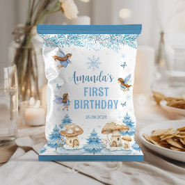 Flyer Hada Winter Garden Birthday Chip Bag Wrapper