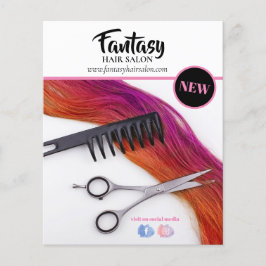 Flyer Hair Salon Design