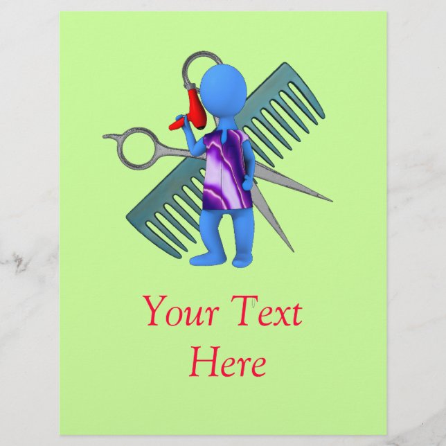 Flyer Hair Stylist (Frente)