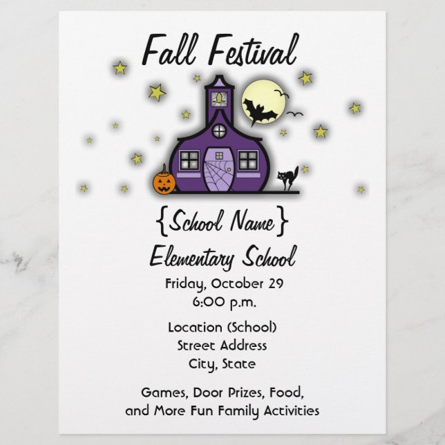 Flyer Halloween Fall (Frente)